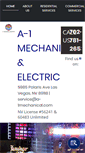 Mobile Screenshot of a-1mechanical.com